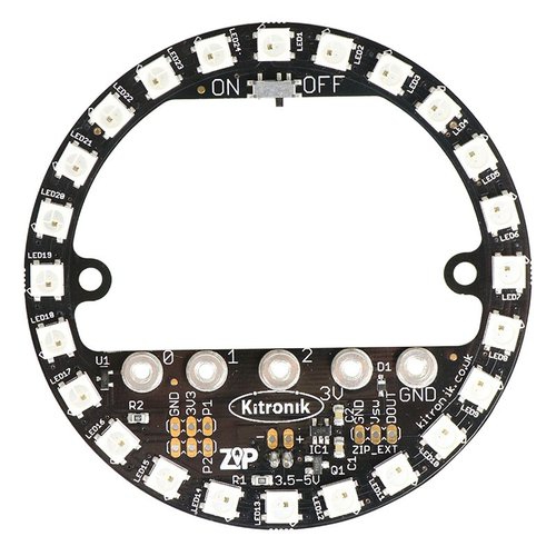 Zip Halo Micro Bit用円型フルカラーled スイッチサイエンス